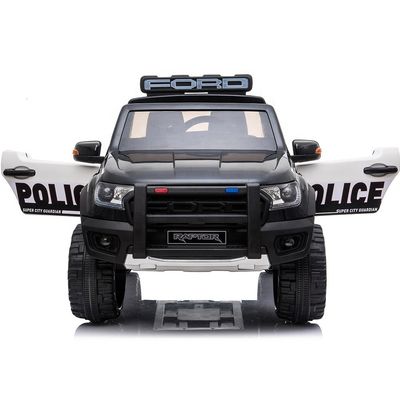 MP3 Grand camion électrique télécommandé Voyage en voiture pour enfants Police autorisée