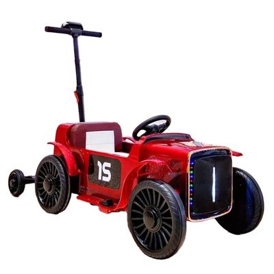 Voiture électrique pour enfants avec remorque 12 V batterie électrique Voyage en voiture Tracteur direct