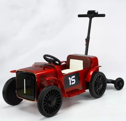 Voiture électrique pour enfants avec remorque 12 V batterie électrique Voyage en voiture Tracteur direct