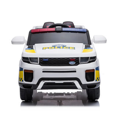 Type PP plastique style policier voiture de jouet enfants électrique Voyage en voiture avec télécommande