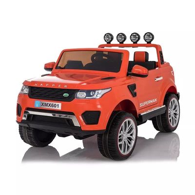 Commande à distance 12V moteur à quatre roues batterie alimentée enfants Voyage en voiture pour les tout-petits bleu