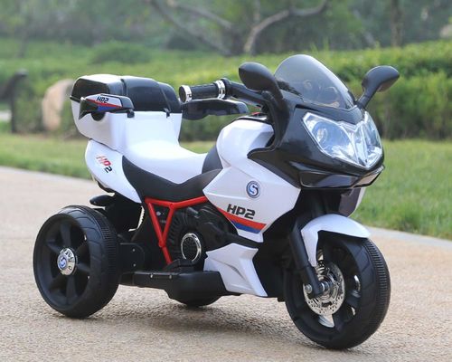 Plastique pour enfants électrique à batterie à trois roues Voyage en moto pour 3 à 8 ans