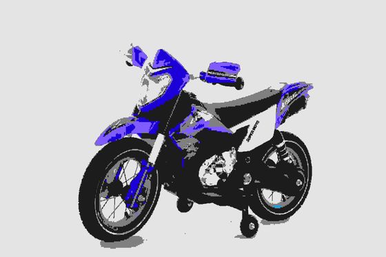 Jouet populaire pour enfants 6V et moto pour enfants G.W. N.W. 9,9 kg/8,6 kg