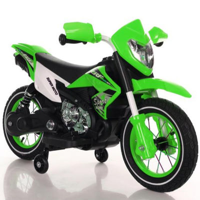Les enfants 6V montent sur une voiture moto moto moto électrique avec PP plastique type orange