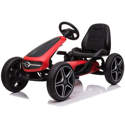 Automobile de jouets pour enfants à batterie à 4 roues à pédales non électriques