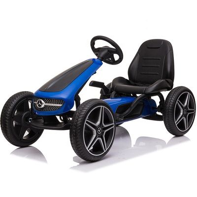 Automobile de jouets pour enfants à batterie à 4 roues à pédales non électriques