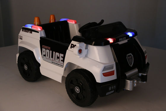 Fournitures directes Enfants Jouet Voyage en voiture 2 places 6V 12V Voiture de police électrique pour enfants