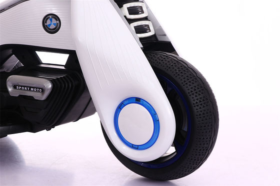 Jouet de moto électrique pour enfants avec fonction de musique pour l'éducation précoce et charge maximale 30 kg