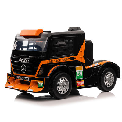 2022 Licence de luxe modèle 24v Les enfants montent sur un camion avec une remorque 6 roues pour les enfants