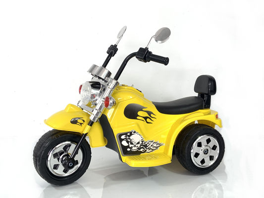 En plastique Enduro Trois roues électriques Les enfants roulent sur une voiture avec des lumières et une vitesse réglable