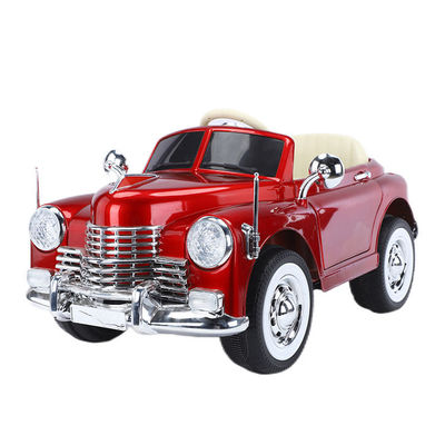 Peinture rouge/noir Les enfants électriques conduisent des voitures 12V avec USB/MP3 pour enfants