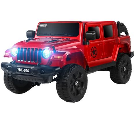 Commande à distance Quatre roues Enfants voiture électrique Haute quantité 12v électrique Voyage en voiture