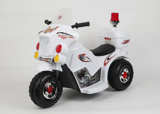 Les enfants électriques 6V fonctionnent à la batterie, montent à moto et sont durables pour les 2 à 4 ans.