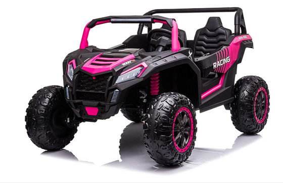 Batterie 2022 Rechargeable Electric UTV Car pour les enfants 24V Deux sièges Voyage en voiture