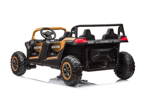 Populaire type de plastique PP 24v UTV Quatre sièges Enfants montent sur une voiture électrique pour les enfants