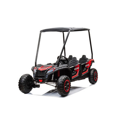 24v batterie 4x4 UTV en plastique 4 places voiture électrique pour enfants avec carport 4 roues