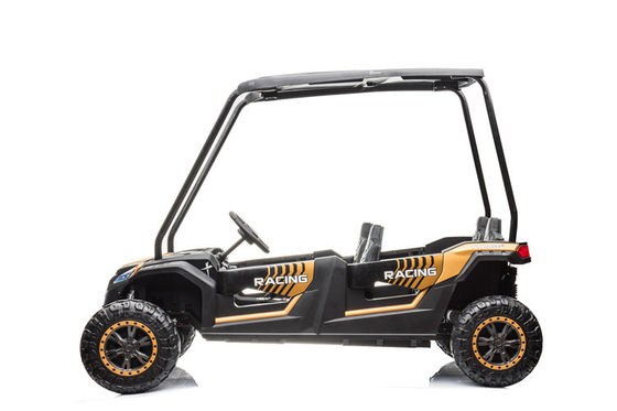 24v batterie 4x4 UTV en plastique 4 places voiture électrique pour enfants avec carport 4 roues