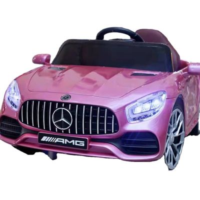 Commande à distance musique enfants voiture électrique / enfants conduire sur la voiture 12V rouge charge max 30kg