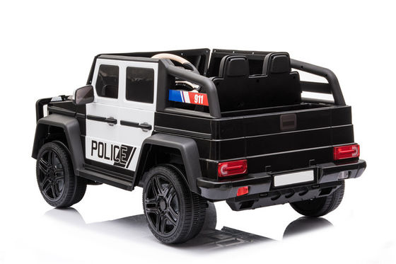 Voyage électrique 12V pour enfants en voiture avec télécommande Bluetooth et éclairage LED