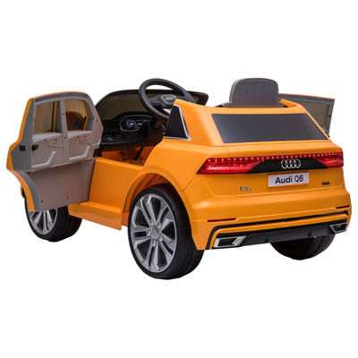 Ride On Toy 2022 autorisé 6V 12V batterie électrique SUV pour enfants avec musique et éclairage en orange