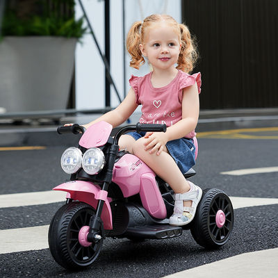 Tricycle électrique pour enfants avec des lumières et des pédales de musique Âges 5-7 Fun multi-fonction