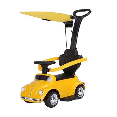 2022 style bébé autorisé pieds au sol enfants avec enfant conduire sur la poussée voiture pliante pour les enfants