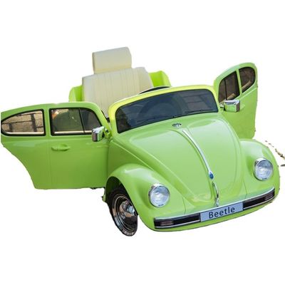 Automobiles électriques vertes 12v jouets conduire pour les enfants conduire plastique type PP