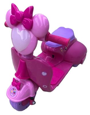 390 *1 Moteur 6v Pink Electric Baby Motorcycle Scooters Voyage en voiture pour les enfants Jouets
