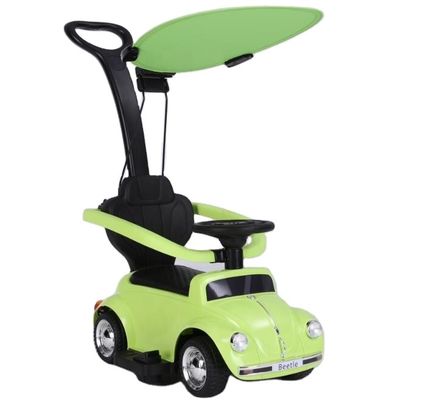 Bleu 6V détachable électrique marcheur de poussée Voyage en voiture pour les enfants Taille du produit 80*41*92cm