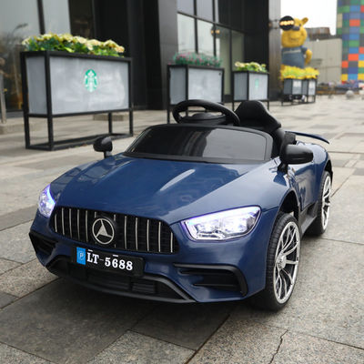 12V à batterie roues électriques blanches voiture jouet avec télécommande et un démarrage clé
