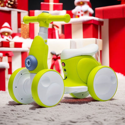 Scooter pour enfants de 0 à 24 ans avec fonction de télécommande et roue en plastique