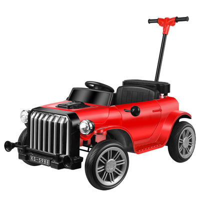 12v classique électrique 2 places à batterie Voyage en voiture pour enfants Neutre en matière de sexe
