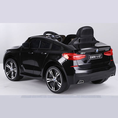 Jouet électrique pour enfants noir 2022 6V/12V avec télécommande et ceinture de sécurité