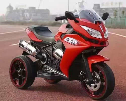 3-10 ans électrique rouge blanc 6v 3 roues batterie Rride sur jouet voiture pour enfants article