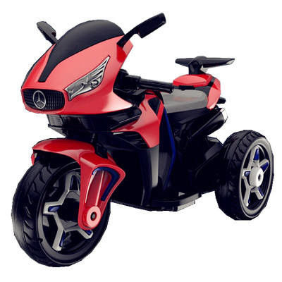 Jouet électronique à trois roues Rouge/Blanc/Bleu