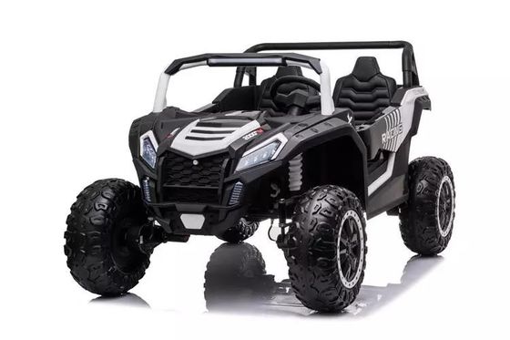 555*2 Moteur Blanc 24V Enfants Ride On Car 2022 UTV électrique rechargeable avec deux sièges