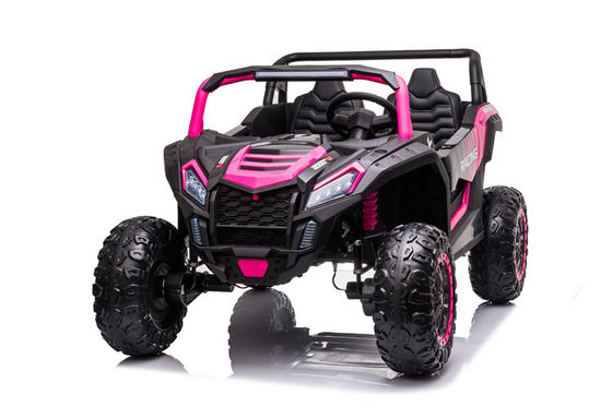 555*2 Moteur Blanc 24V Enfants Ride On Car 2022 UTV électrique rechargeable avec deux sièges