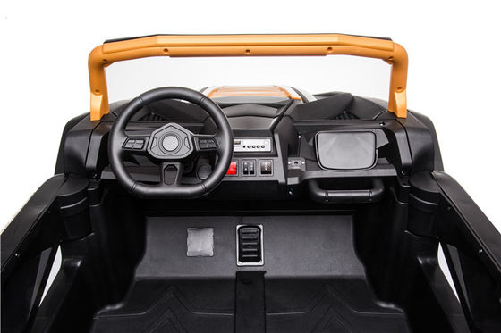 555*2 Moteur Blanc 24V Enfants Ride On Car 2022 UTV électrique rechargeable avec deux sièges