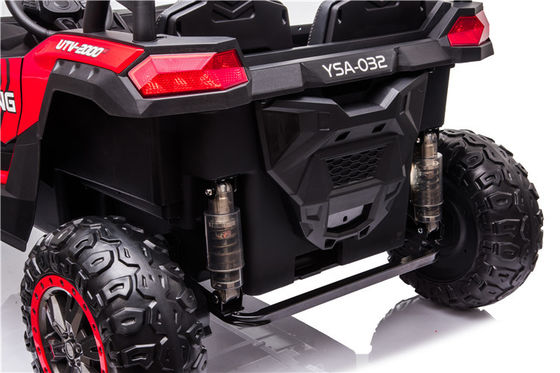 555*2 Moteur Blanc 24V Enfants Ride On Car 2022 UTV électrique rechargeable avec deux sièges