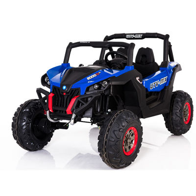 2.4G télécommande UTV plastique 2 places Big 12V électrique Voyage en voiture pour les enfants batterie chaude