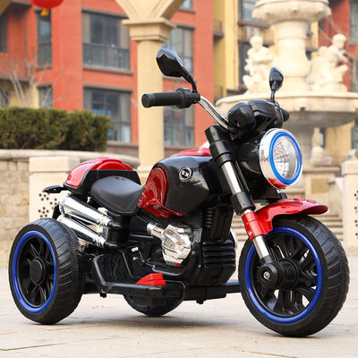 6v4*2 Voyage électrique pour enfants sur des motos Voiture à tricycle Jouets pour enfants Moteur 380*2