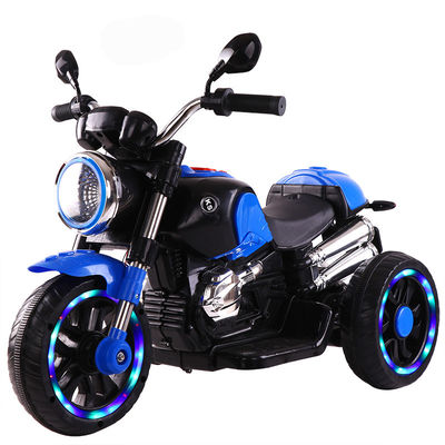 6v4*2 Voyage électrique pour enfants sur des motos Voiture à tricycle Jouets pour enfants Moteur 380*2