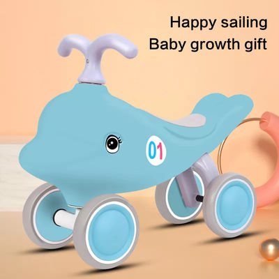 G.W 2.2kg Cute Ride On Old Kids Mini Baby No-Peda 4 roues équilibre des vélos voiture pour les enfants