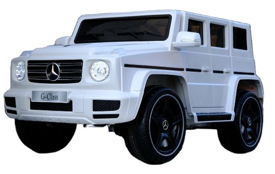 Commande à distance multifonctionnelle 12V électrique pour enfants en voiture avec peinture blanche