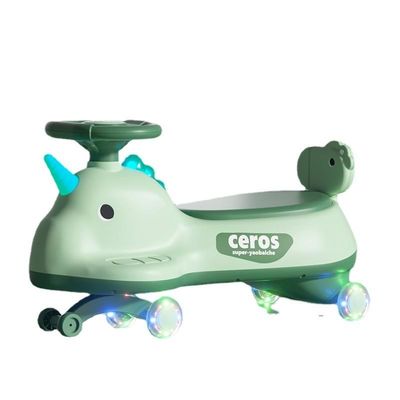 Anti-Rollover Flash Wheel Swing Ride On Scooter Voiture pour enfants Carton Taille 69*25*32cm