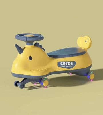 Anti-Rollover Flash Wheel Swing Ride On Scooter Voiture pour enfants Carton Taille 69*25*32cm