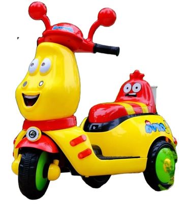2022 Tricycle rechargeable pour enfants avec musique d'éducation précoce et design anti-roll