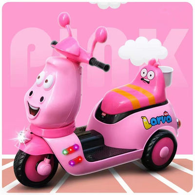 2022 Tricycle rechargeable pour enfants avec musique d'éducation précoce et design anti-roll
