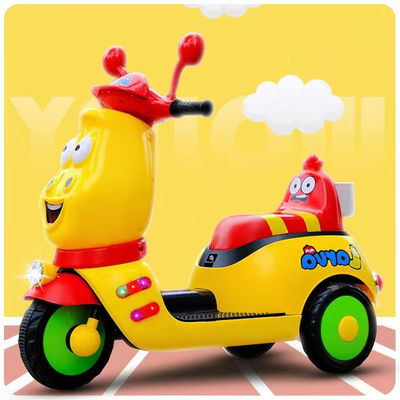 2022 Tricycle rechargeable pour enfants avec musique d'éducation précoce et design anti-roll