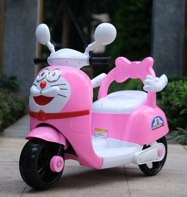 Unisexe moto électrique à trois roues pour enfants avec un éclairage frais